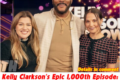 Kelly Clarkson’s Epic 1,000th Episode: A Star-Studded Party with Tyler Perry, Booze, Candy & Surprise Tears!
