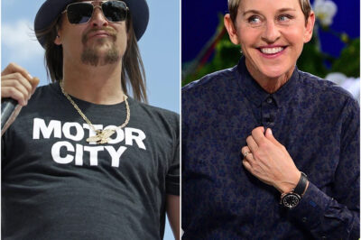Kid Rock SLAMS Ellen DeGeneres: “She Fled America Because She Couldn’t Handle the Red Wave – Good Riddance!”