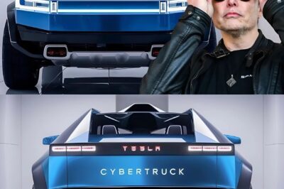 Tesla CEO Elon Musk releases new design of the 2025 Tesla Cybertruck: The Future of Electric Trucks!