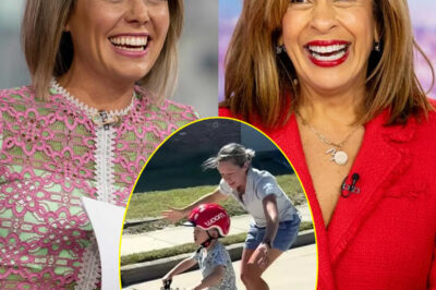 Dylan Dreyer Cheers as Son Ollie Rides a Bike for the First Time—Captured by Hoda Kotb!