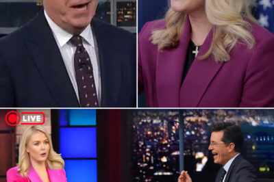 🔥 DRAMA DETONATED: Karoline Leavitt’s Savage Takedown of Stephen Colbert Leaves America SHOOK — “The Vibe Check Heard ‘Round The World”