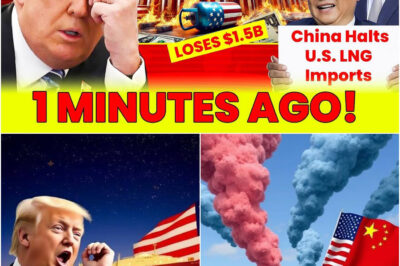 China Bans LNG Imports from the U.S., Australia Claims $1.5B Market — Trump Loses It, Canada Turns “Betrayer”