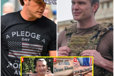 Secretary of Defense Pete Hegseth Faces Backlash Over Controversial Tattoos Revealed at Pearl Harbor Training Exercise