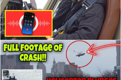NYC helicopter crash pilot’s chilling radio call to base moments before plunging into Hudson River killing six