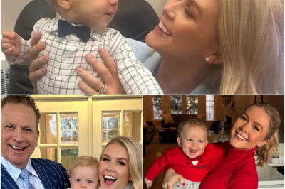 A surprise visit: Press Secretary Karoline Leavitt shares new photos with husband and baby boy at work