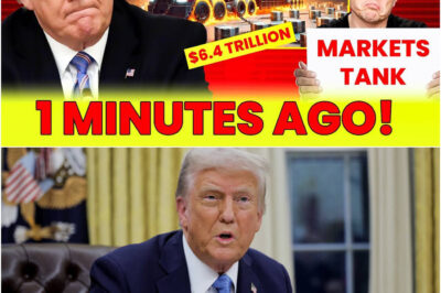 Trump Gives PANICKED MESSAGE After MARKETS TANK – Tariffs DESTROY $6.4 Trillion