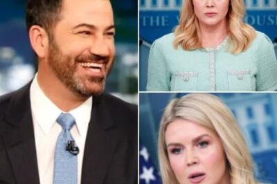Jimmy Kimmel Shocks Viewers by Crossing the Line and Insulting Karoline Leavitt—Humiliating Backlash Leaves Him Speechless!