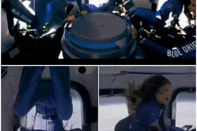 First video emerges from INSIDE the Blue Origin space ship… as Lauren Sanchez, Katy Perry and Gayle King are seen in terror