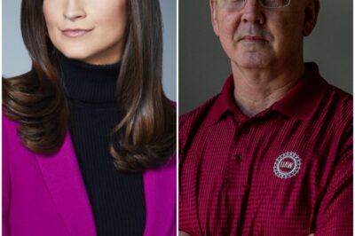 United Auto Workers President SHUTS UP yapping Kaitlan Collins live on air