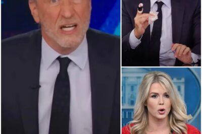 UNBELIEVABLE SHOWDOWN: Jon Stewart Thought He Had Karoline Leavitt Cornered—Her Explosive Reply Left Him SPEECHLESS and Broke the Internet!
