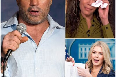 EXPLOSIVE LAWSUIT ROCKS ‘THE VIEW’: Karoline Leavitt Files $500M Suit, Joe Rogan Mercilessly MOCKS Sunny Hostin—Hollywood SHAKEN by Brutal Public Humiliation and Shocking Allegations!
