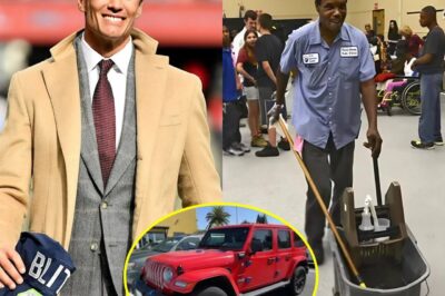 HOT NEWS: Tom Brady Returns to His Old School to Surprise His High School Janitor with an SUV, What Happens Next Will Make You Cry