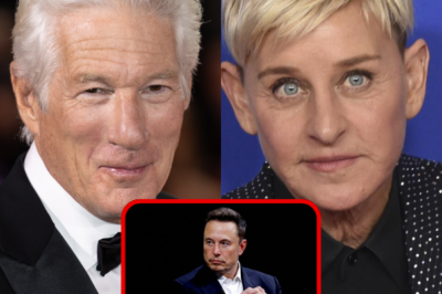 Richard Gere and Ellen DeGeneres Flee the US After Shocking 7-Word Comment Stuns Elon Musk