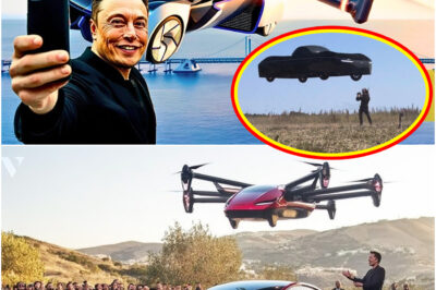 BREAKING: Tesla’s First Flying Car TAKES OFF—Elon Musk Unleashes the Future of Transportation in Jaw-Dropping Test Flight!