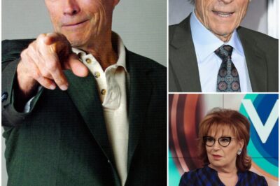 Clint Eastwood Unleashes Fury on Joy Behar LIVE—The Moment That Shattered ‘The View’ and Left America Stunned!