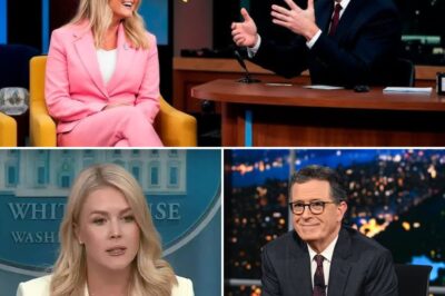 Late Show host Stephen Colbert faced a bitter outcome when he attempted to humiliate Karoline Leavitt with “direct punches.”