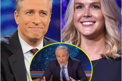 JON STEWART DESTROYED ON HIS OWN SHOW: Karoline Leavitt’s STUNNING Clapback Leaves Him Speechless, Shaking, and Dragged Across the Internet in the Most Savage Way Possible
