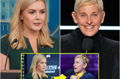 EXPLOSIVE SHOWDOWN: Karoline Leavitt EXPOSES Ellen DeGeneres in Jaw-Dropping On-Air Meltdown That Ends in Walk-Off, Allegations of Fraud, and Career-Ending Receipts!