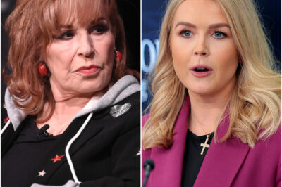 Joy Behar HUMILIATES Herself LIVE ON AIR With SHOCKING Attack on Karoline Leavitt — Gets INSTANTLY Threatened With Career-Ending Consequences Unless She Publicly Apologizes!