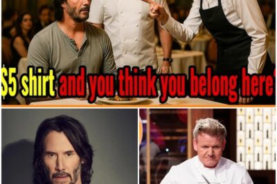 Keanu Reeves Was Treated Like Trash, Until Gordon Ramsay Stepped In