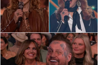 TEARS, TRUTH & TRIUMPH: Reba McEntire SHATTERS the Glitz of the 2025 ACM Awards With a Gut-Wrenching Tribute to ‘Real America’—Her Emotional Rendition of ‘Okie from Muskogee’ Leaves the Entire Arena in Tears