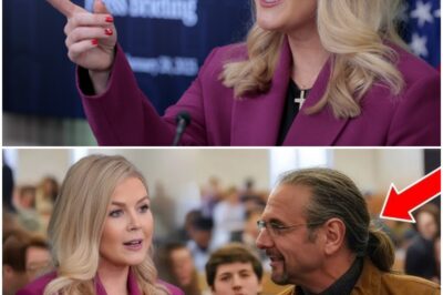 ATHEIST PROFESSOR HUMILIATED! Karoline Leavitt Delivers EPIC Response After SHOCKING Mockery of Jesus Christ—Leaving Him Absolutely SPEECHLESS! Witness the dramatic moment that silenced an entire classroom!