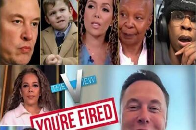 BREAKING: Elon Musk SHOCKS VIEWERS with UNEXPECTED RETALIATION Against ‘The View’ Hosts After They ATTACK His 4-Year-Old Son LIVE ON AIR… The Show Threatens Legal ACTION as Tensions ESCALATE!