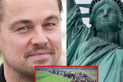 Leonardo DiCaprio joins growing wave of migrants