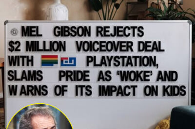 Mel Gibson Rejects $2 Million Voiceover Deal with PlayStation, Slams Pride as ‘Woke’ and Warns of Its Impact on Kids
