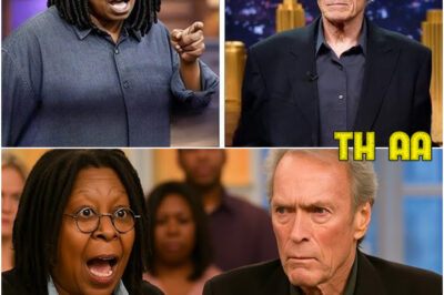 Clint Eastwood Stuns Whoopi Goldberg on Live TV with a Savage Comeback—Audience Left in Shock!