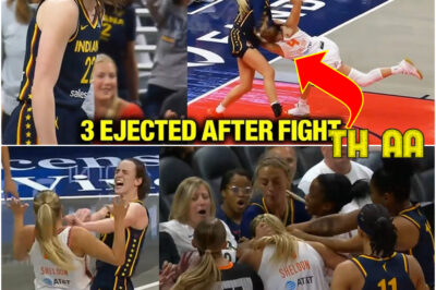 3 EJECTED after fight as Sophie Cunningham stands up for Caitlin Clark in Explosive Court Clash!