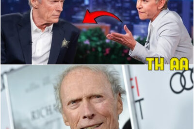 Clint Eastwood Faced Ellen’s Insults Live on TV — And Made Her Regret It Instantly