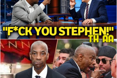 Denzel Washington was FORCED to leave Colbert’s show after a heated on-air clash