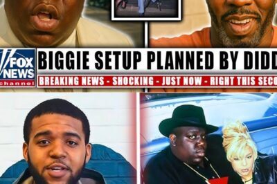 Just dropped: Biggie’s son spills the tea! Faith Evans allegedly set up Biggie on Diddy’s orders? The hip-hop world is SHOOK! What are your thoughts on this wild claim…
