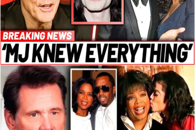 HOLLYWOOD BOMBSHELL: Jim Carrey Says Oprah & Diddy FEARED Michael Jackson’s Power!