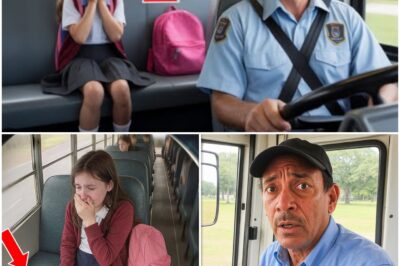 Bus Driver Notices Girl Crying Daily, Looks Under Seat After Drop-Off and Gasps!