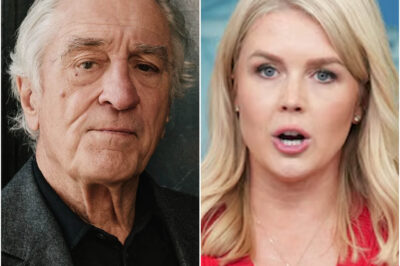 Hollywood Icon MELTS DOWN Over Trump Spox: Robert De Niro Says Karoline Leavitt Is ‘A Sad Excuse for a Role Model’ — America Erupts