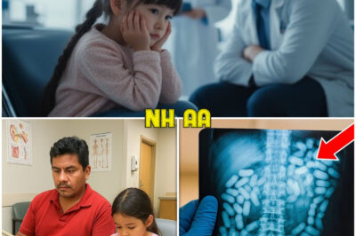 Girl Acts Nervous Around Dad in Waiting Area, Doctor Takes X-Ray and Calls 911 Immediately!