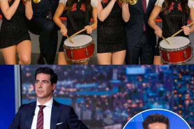 Wait… did that really just happen on Jesse Watters Primetime?! 😂 Emily Compagno and Kat Timpf totally surprised everyone by crashing the show in cheer uniforms—and somehow pulled Jesse into a full-on dance routine. Clapping, spinning, even twerking (yes, really). At one point he shouted, ‘Is this a kidnapping?!’ and the internet has not stopped laughing since. You’ve gotta see this moment to believe it!