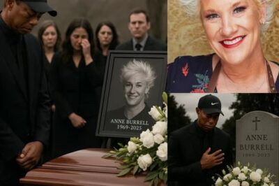 One Swing, Two Legends, and a Final Goodbye: Tiger Woods Makes a Surprise Appearance at Anne Burrell’s Funeral — And What He Offered Left Everyone in Tears