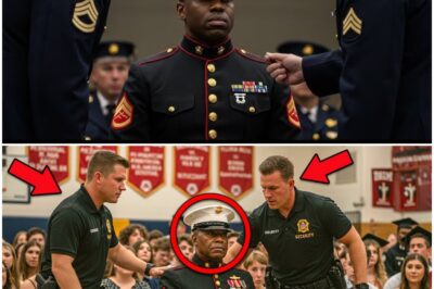 Two Guards Asked Black Marine to Leave His Son’s Graduation — Then Six SEALs Silenced the Room