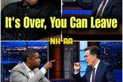 Denzel Washington Kicked Off Colbert’s Show After Fiery On-Air Clash