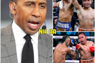 Stephen A. Smith EXPOSES Judges for ROBBING Manny Pacquiao in Mario Barrios Fight DRAW!