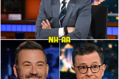 In a stunning turn of events that has late-night fans reeling, Jimmy Kimmel didn’t hold back after CBS abruptly canceled ‘The Late Show With Stephen Colbert,’ igniting a storm of rumors about possible political motives behind the move. With biting sarcasm, Kimmel quipped, “Guess CBS finally found a way to get people talking about their network again—too bad it’s for pulling the plug on the only show worth watching.” As speculation spreads like wildfire and the industry buzzes with questions, audiences are left wondering: Is this just the tip of the iceberg for CBS, and what secrets could this explosive decision bring to light about the future of late-night TV?
