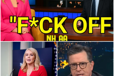 “You craved the spotlight—now you’re infamous.” Karoline Leavitt shattered the late-night scene, plunging the studio into utter pandemonium during a live broadcast. But Stephen Colbert didn’t back down; he fired back with two ruthless rebuttals. And with his final, cutting remark—“Is that really your best?”—Colbert left Karoline exposed and embarrassed before the entire nation.