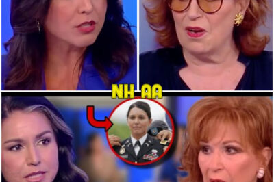 “Unthinkable On-Air Meltdown: Tulsi Gabbard Mercilessly Exposes Joy Behar’s Double Standards With Cutting Sarcasm and Relentless Mockery—A Brutal Verbal Brawl Erupts on The View as Secrets, Insults, and Thinly Veiled Threats Fly, Leaving Behar Stunned, the Panel Divided, and Viewers Reeling From the Most Savage, No-Holds-Barred Confrontation in Daytime TV History!”