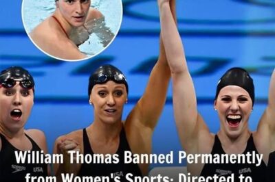 SHOCKING: William Thomas Banned from Women’s Sports for Life – But What’s Even More Shocking Is That He Can’t Compete Against Men, Either! The controversial double decision has left the sporting community baffled: if he can’t compete against either women or men, where does William Thomas go? What really led to this unprecedented ban – and how did he react to the sport seemingly slamming shut? – NEWS TODAY II