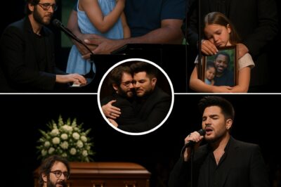HEART-WRENCHING MOMENT: Adam Lambert & Josh Groban Pay Tribute to Malcolm-Jamal Warner as His 8-Year-Old Daughter Clutches His Photo and Sobs on Stage The audience fell silent as Adam Lambert stepped forward, his voice trembling as he began an unreleased sorrowful ballad. Josh Groban followed with deep, resonant notes that pierced every heart in the room. On the giant screen behind them, images of Malcolm-Jamal Warner cradling his daughter as a toddler drew tears from many. Then came the moment no one was prepared for: Malcolm’s 8-year-old daughter quietly walked onto the stage, clutching her father’s photo to her chest. As the music swelled, she sobbed uncontrollably. “I can’t see Daddy anywhere…” she cried, her voice blending with the song, shattering the crowd. This wasn’t just a performance—it was raw grief, transformed into music. A tribute that didn’t just honor a man, but etched itself deep into every soul present.