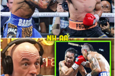 “HE WAS ROBBED!” Joe Rogan’s LIVE reaction to the Manny Pacquiao vs. Mario Barrios fight