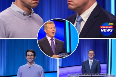 “Rigged and Rotten!” — Jonathan Hugendubler Drops BOMBSHELL Accusation Against ‘Jeopardy!’ Rival Scott Riccardi: “I Was Set Up to Lose!” Television’s most beloved quiz show is facing a firestorm as Jonathan Hugendubler unleashes a shocking claim: his showdown with Scott Riccardi wasn’t just intense—it was manipulated. “From the moment I walked on set, it felt like a trap,” he revealed in a jaw-dropping interview. Fans are reeling, insiders are whispering, and the show’s integrity may never recover. Is Scott Riccardi’s win about to be erased from history?